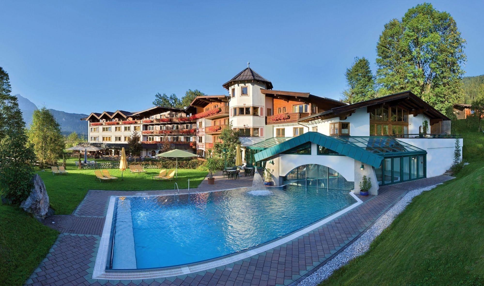Erlebnishotel Kitzbuehler Horn Oberndorf in Tirol Ngoại thất bức ảnh
